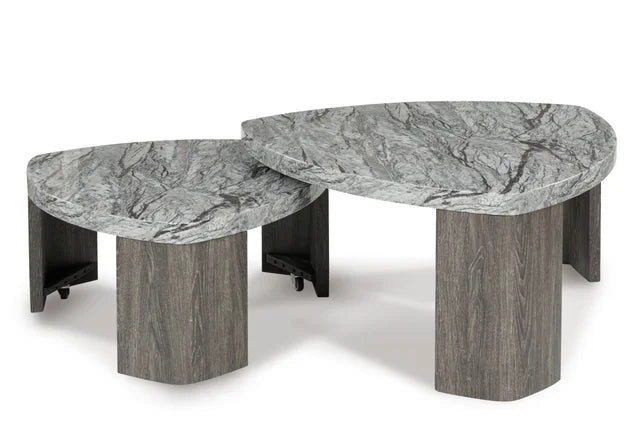 Ashley T600-0 - Stacked Cocktail Table