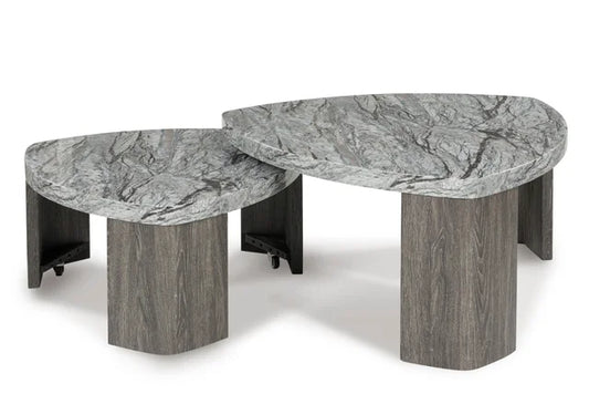 Ashley T600-0 - Stacked Cocktail Table
