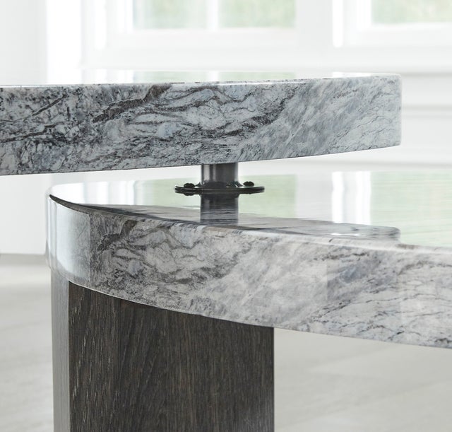 Ashley T600-0 - Stacked Cocktail Table