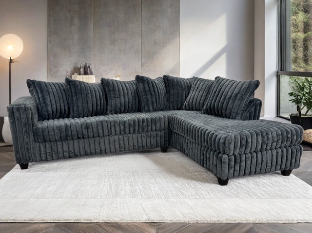510 - Sectional (Charcoal)