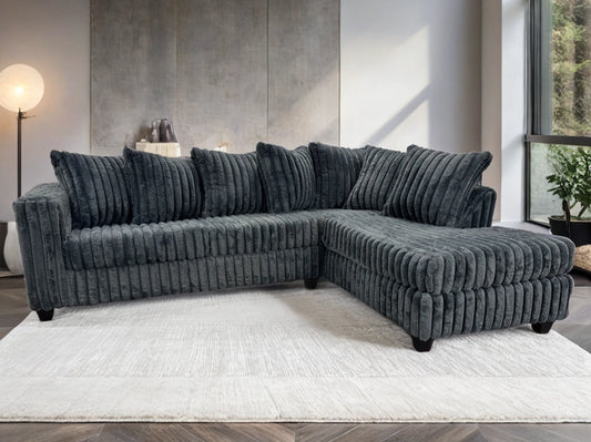 510 - Sectional (Charcoal)