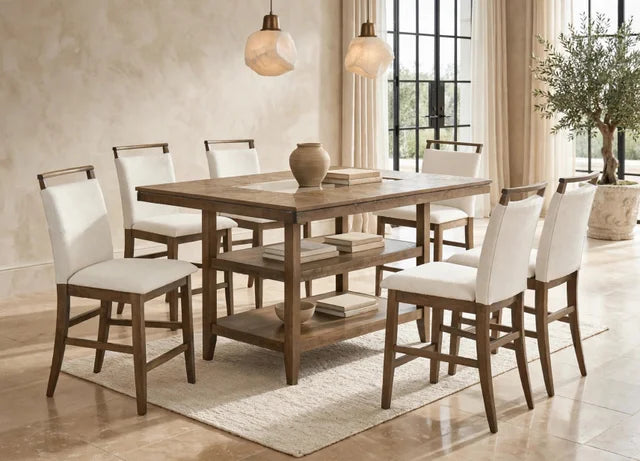 Tommy20 - Counter Height Table & 6 Chairs Set