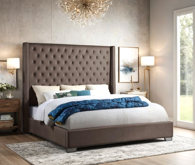 HH224 6ft Diamond Bed- Queen, King