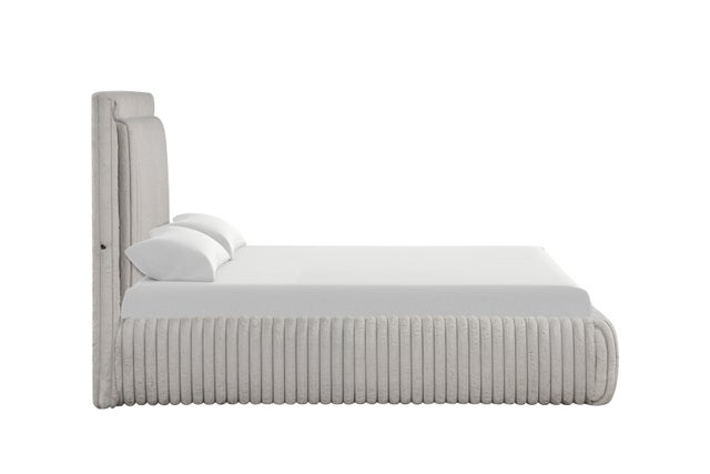 Diana Gray Platform Bed - Queen