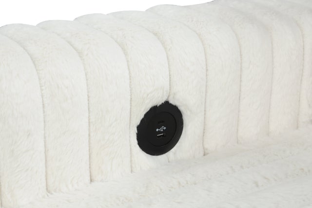 Forever Beige Sectional With Pull-Out Bed