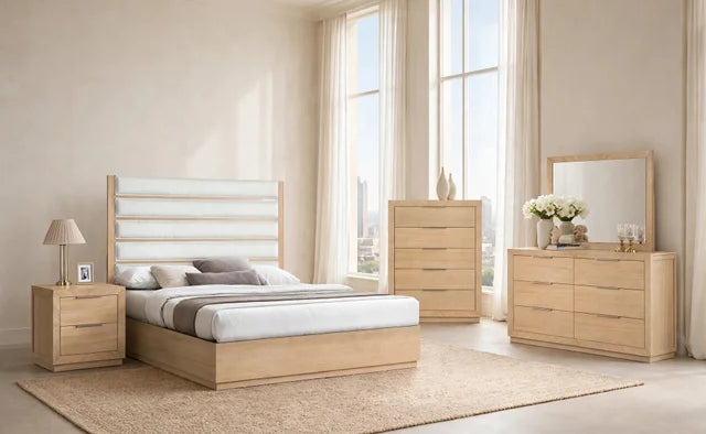 OSLO 4pc or 5pc Bedroom Set ONLY - Queen, King