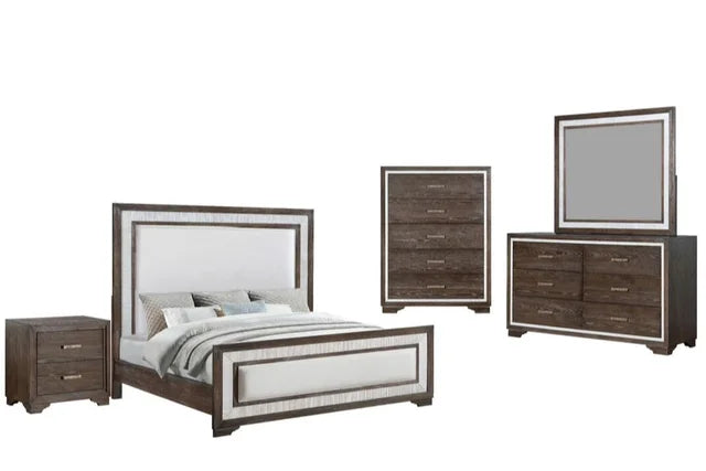 BOSON 4pc or 5pc Bedroom Set - Queen, King **NEW ARRIVAL**