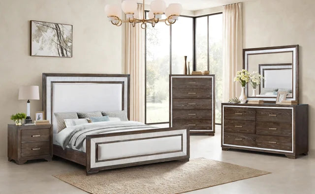 BOSON 4pc or 5pc Bedroom Set ONLY- Queen, King