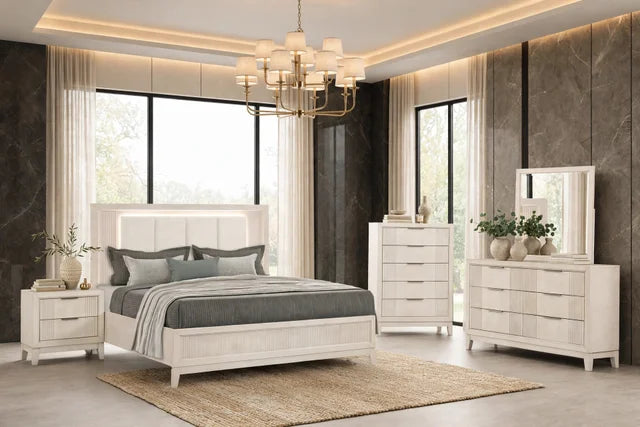 Uptown 4pc or 5pc Bedroom Set - Queen, King