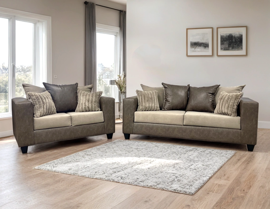 110 LATTE - Sofa and Loveseat Set **NEW ARRIVAL**