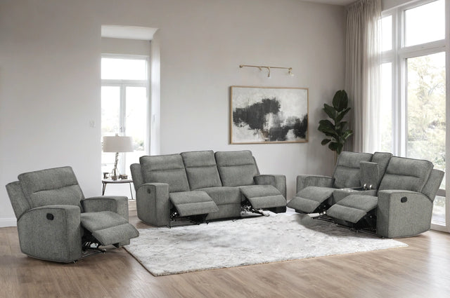 Hudson 3PC Reclining Set