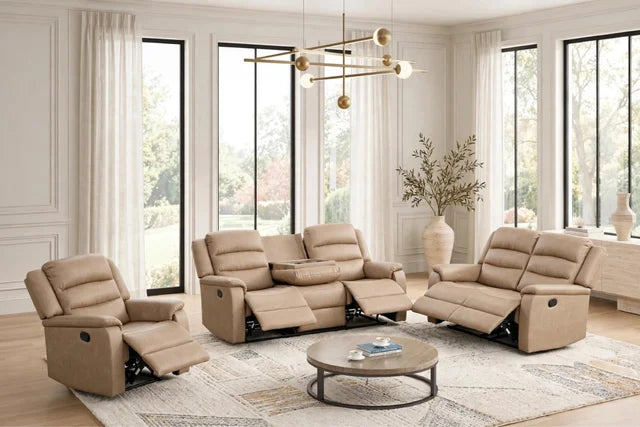 Hope Stone 3PC Reclining Set