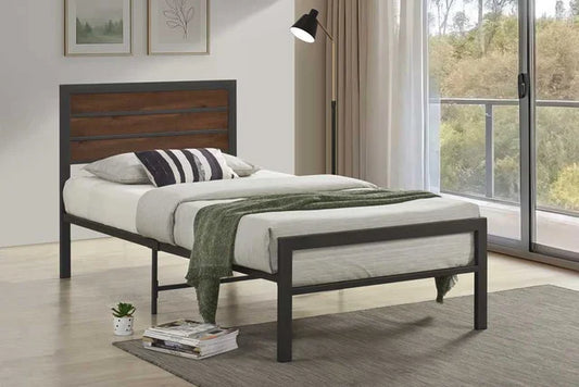BM10 Metal Platform Bed - Twin **NEW ARRIVAL**