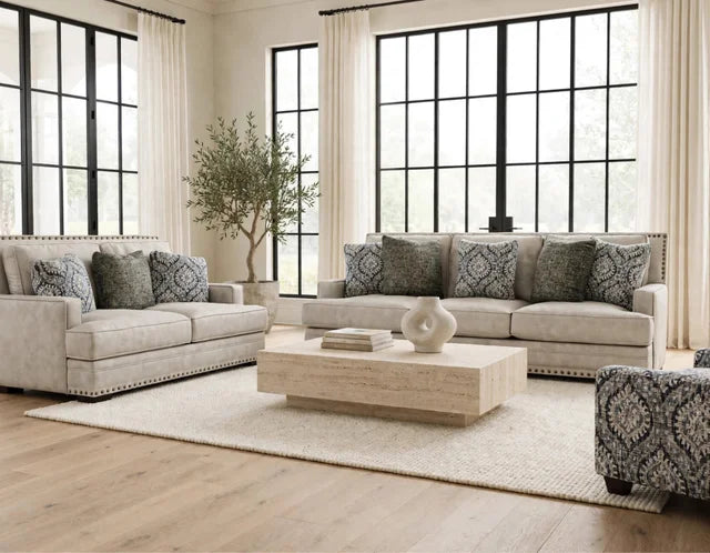 Corinthian 3400 - 2PC OVERSIZED Sofa & Loveseat