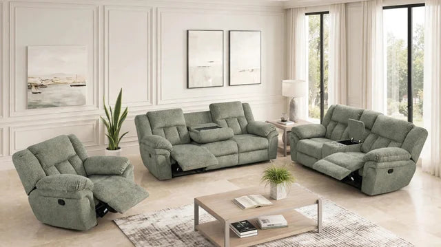 Dallas Sage- 3PC Reclining Set
