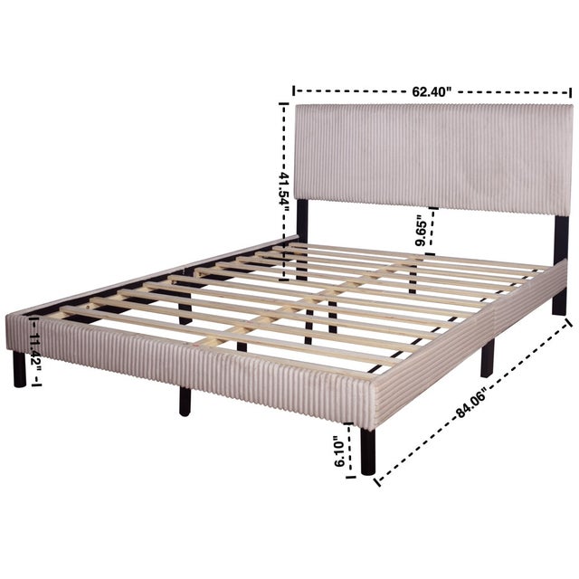 HH160 Platform Bed - Twin, Full, Queen, King
