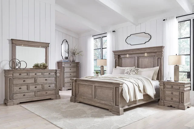 Ashley B916 5PC Bedroom Set, Queen & King