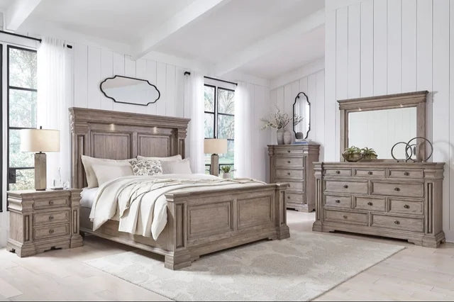 Ashley B916 5PC Bedroom Set, Queen & King