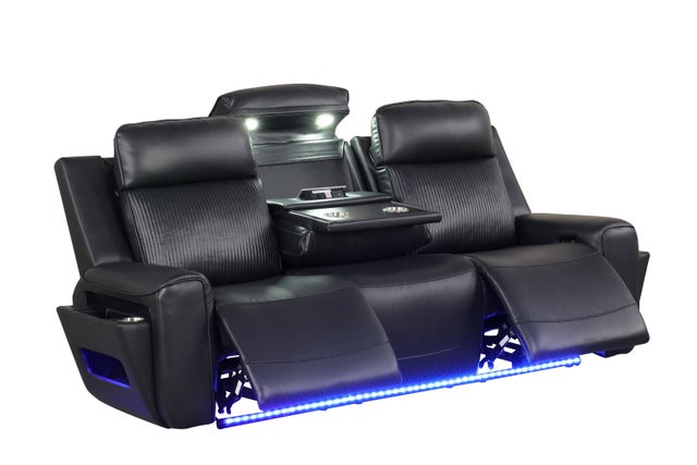 Rolls Royce Black Power Reclining Set