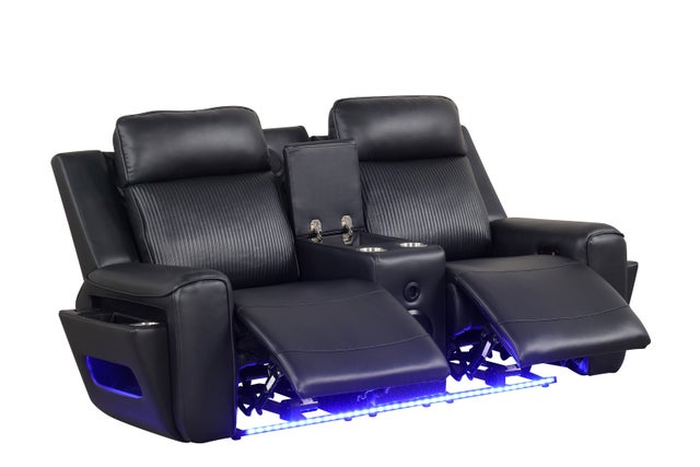 Rolls Royce Black Power Reclining Set