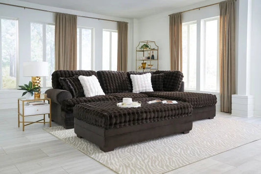 700 Kama Espresso Sectional **NEW ARRIVAL**