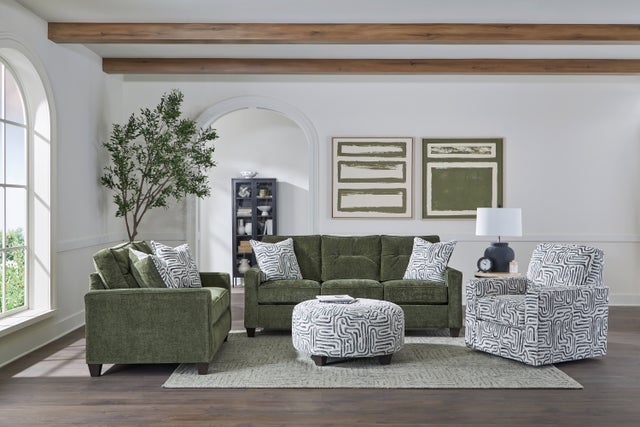 710 Olive Sofa & Loveseat Set