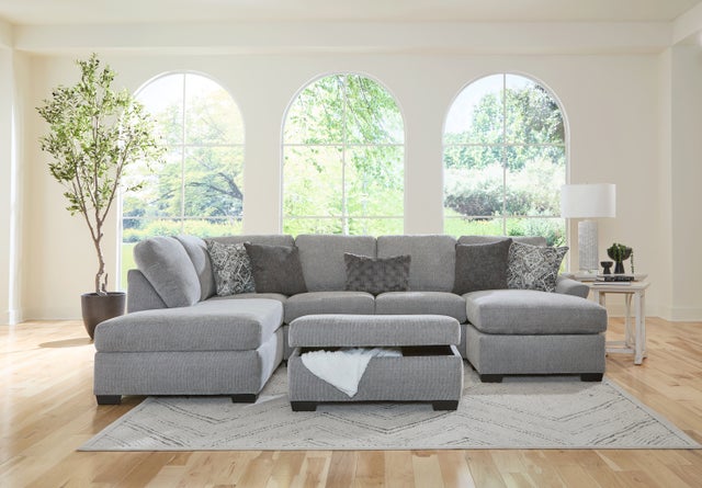 1100 Signature Dove Sectional **NEW ARRIVAL**