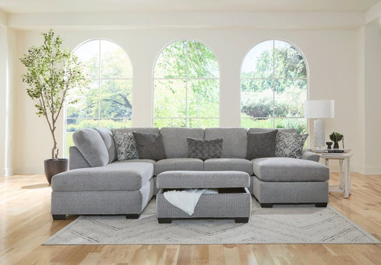 1100 Signature Dove Sectional **NEW ARRIVAL**