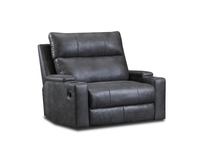 9100 Grey OVERSIZED "BIG MANS" Recliner **NEW ARRIVAL**