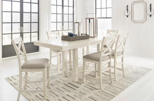 Ashley D642 Table & 6 Chairs Set