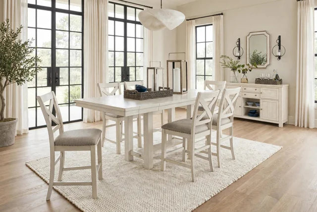 Ashley D642 Table & 6 Chairs Set