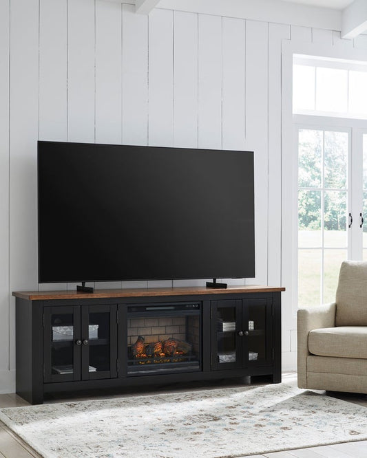 W664-68 - TV Stand w/Fireplace 75" L **NEW ARRIVAL**