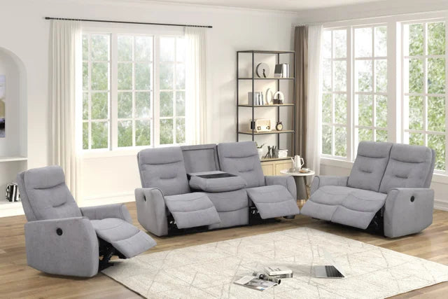 Nina Gray - 3PC Power Reclining Set