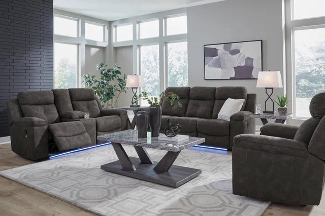 Ashley 636-05 - 2pc or 3pc Reclining Set (Multi-Color LED Lights)