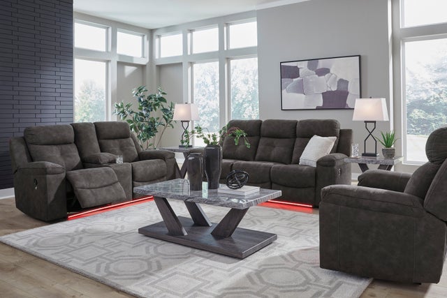 Ashley 636-05 - 2pc or 3pc Reclining Set (Multi-Color LED Lights)