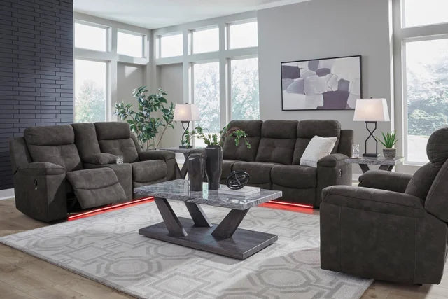 Ashley 636-05 - 2pc or 3pc Reclining Set (Multi-Color LED Lights)
