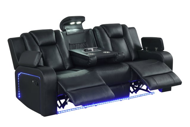 Hulk20 Black - 3PC Reclining Set