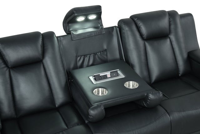 Hulk20 Black - 3PC Reclining Set