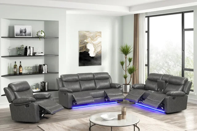 Aiden Gray - 3PC Reclining Set **NEW ARRIVAL**