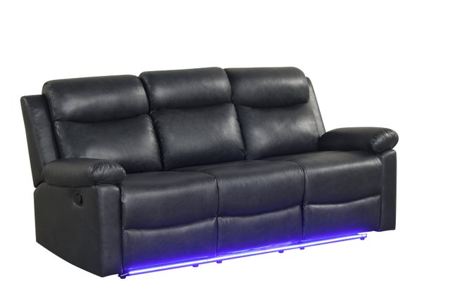 Isabel Black - 2PC OR 3PC Reclining Set