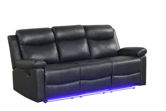Isabel Black - 2PC OR 3PC Reclining Set