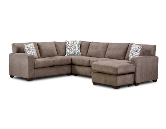 106 Brown Sectional **NEW ARRIVAL**