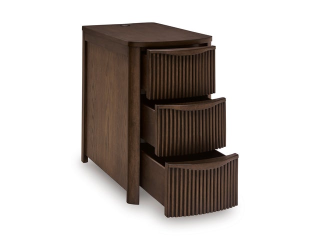 Ashley T208-217 - End Table (USB-A / USB-C Ports) **NEW ARRIVAL**