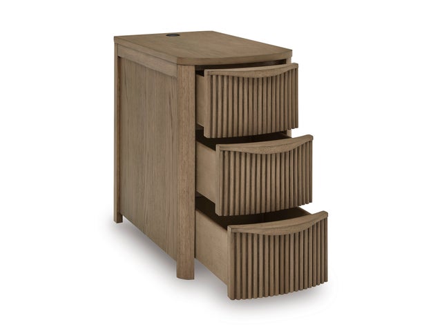 Ashley T208-317 - End Table (USB-A / USB-C Ports) **NEW ARRIVAL**