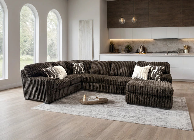 9800 - Sectional (Chocolate)