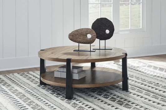 Ashley T518-8 - Cocktail Table **NEW ARRIVAL**