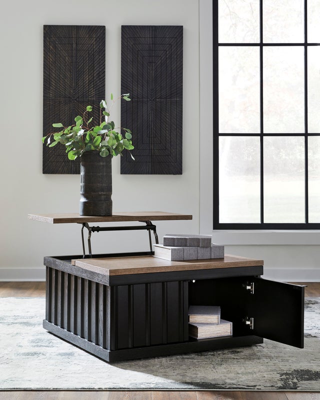 Ashley T721-00 - Lift Top Cocktail Table **NEW ARRIVAL**