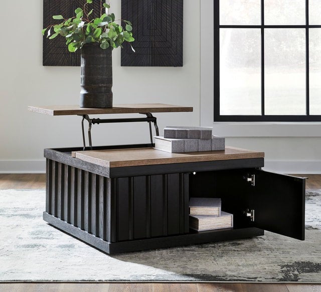 Ashley T721-00 - Lift Top Cocktail Table **NEW ARRIVAL**