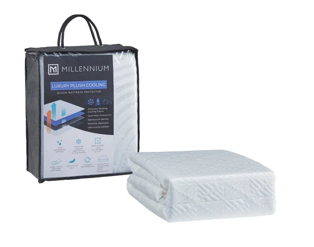 M309 - Luxury Cooling Mattress Protector - Queen, King