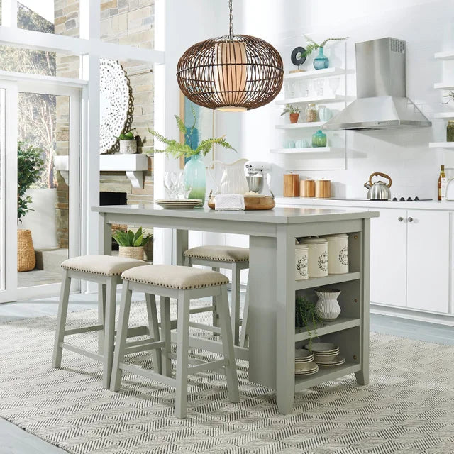 942 Grey 5PC - Table + 4 Chairs **NEW ARRIVAL**